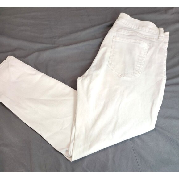Gap Denim - Gap 1969 True Skinny White Jeans Womens 29 Regular 8/12 Stretch Denim Ankle